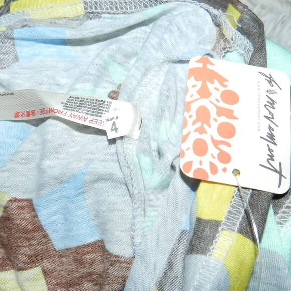 Free People Movement Keep Rolling Printed Long-Sleeve Women's S🆕⌚📦🏃💨🚚 - Picture 13 of 16